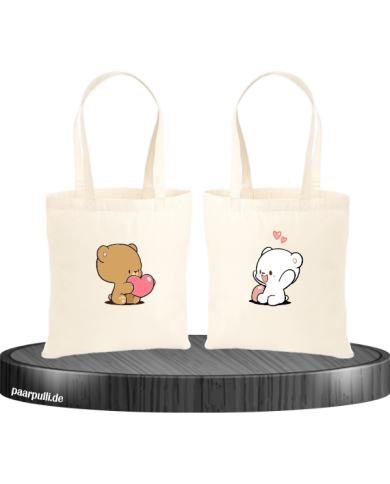 Milk And Mocha Jutebeutel Set Milk And Mocha Jutebeutel Set