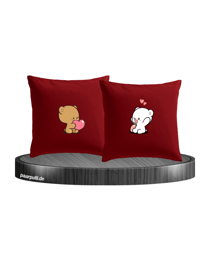 Milk And Mocha Kissenbezüge für Paare Set