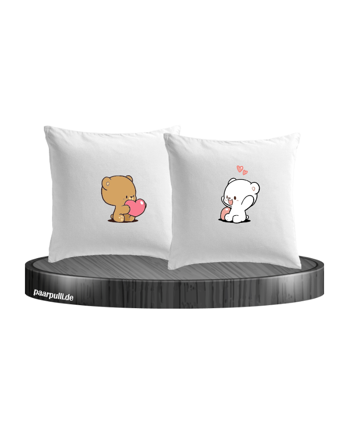 Milk And Mocha Kissenbezüge für Paare Set