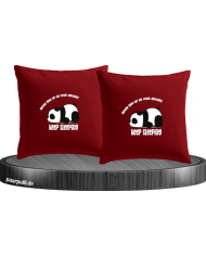 Never give up on your Dreams Keep sleeping Kissenbezüge für Paare Set