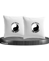 Never give up on your Dreams Keep sleeping Kissenbezüge für Paare Set