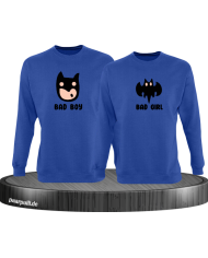 Bad Boy Bad Girl Sweatshirt blau