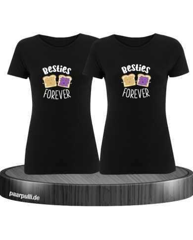 Besties Forever T-Shirt Set schwarz Besties Forever T-Shirt Set schwarz