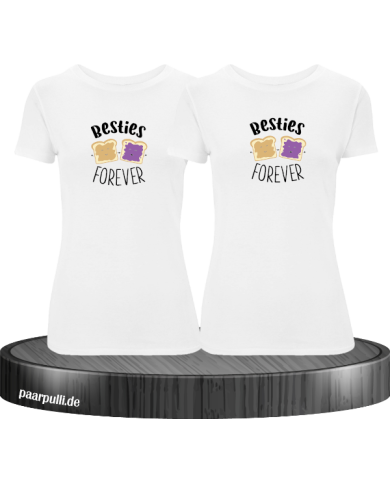 Besties Forever T-Shirt Set weiß Besties Forever T-Shirt Set weiß