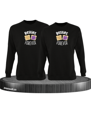 Besties Forever  Sweatshirt schwarz Besties Forever  Sweatshirt schwarz