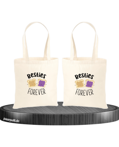 Besties Forever Jutebeutel Set Besties Forever Jutebeutel Set