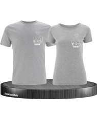 Together Forever Pärchen T-Shirt