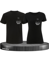 Together Forever Pärchen T-Shirt