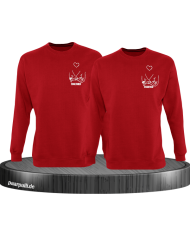 Together Forever Sweatshirt rot