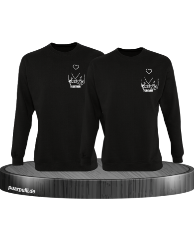 Together Forever Sweatshirt schwarz Together Forever Sweatshirt schwarz