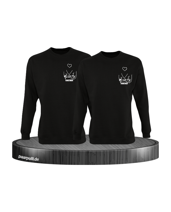 Together Forever Sweatshirt schwarz