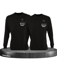 Together Forever Sweatshirt schwarz
