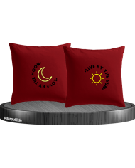 Live By The Sun Love By The Moon Kissenbezüge Set