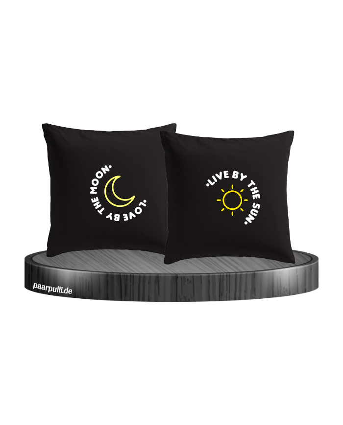 Live By The Sun Love By The Moon Kissenbezüge Set