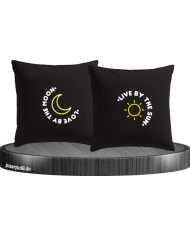 Live By The Sun Love By The Moon Kissenbezüge Set