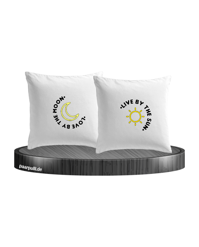 Live By The Sun Love By The Moon Kissenbezüge Set