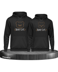 Beary Cute Hoodie schwarz