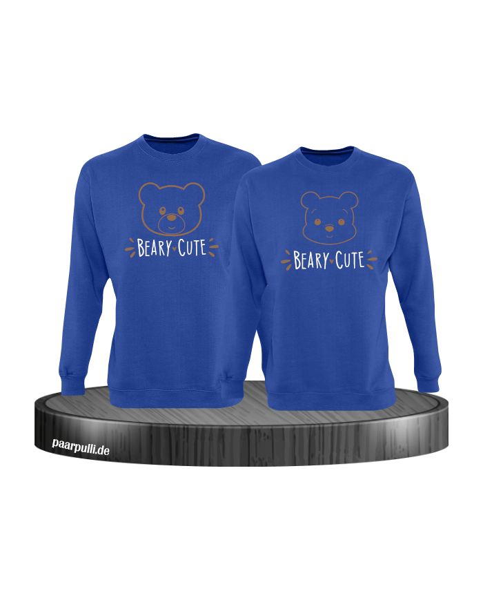 Beary Cute Sweatshirt blau
