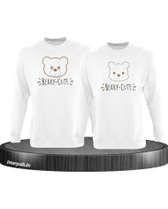 Beary Cute Sweatshirt weiß