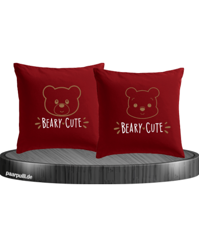 Beary Cute Kissenbezüge Set Beary Cute Kissenbezüge Set