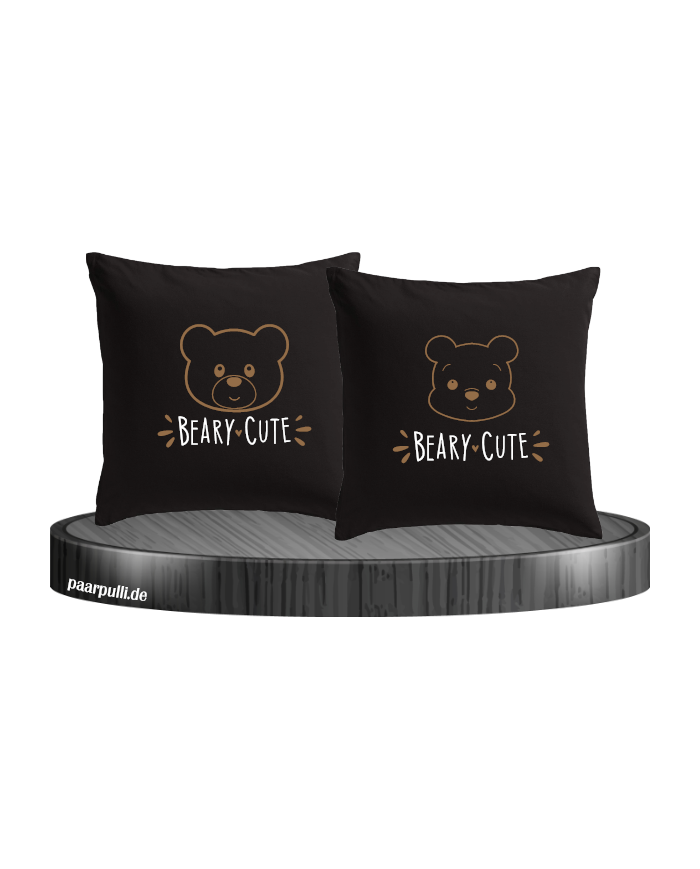 Beary Cute Kissenbezüge Set