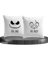 Her Jack His Sally Kissenbezüge Set
