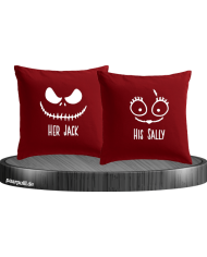 Her Jack His Sally Kissenbezüge Set