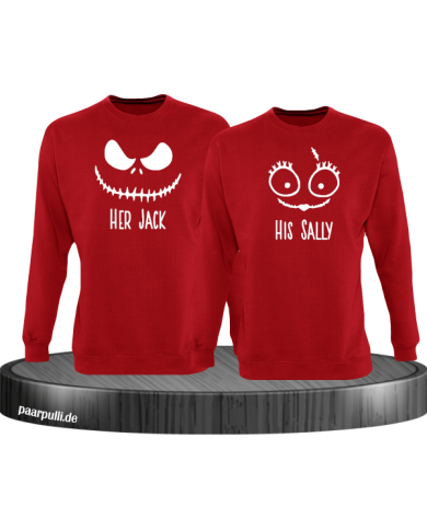 Her Jack His Sally Sweatshirt rot Her Jack His Sally Sweatshirt rot