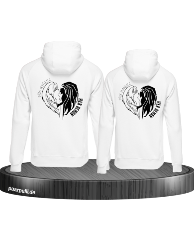 His Angel Her Demon Hoodie weiß His Angel Her Demon Hoodie weiß
