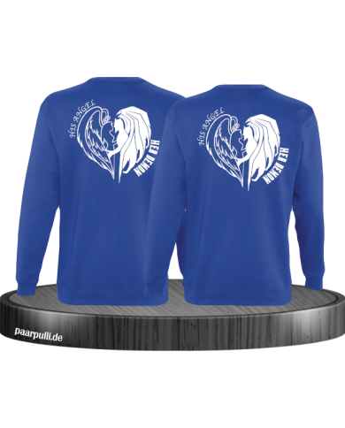 His Angel Her Demon Sweatshirt blau His Angel Her Demon Sweatshirt blau