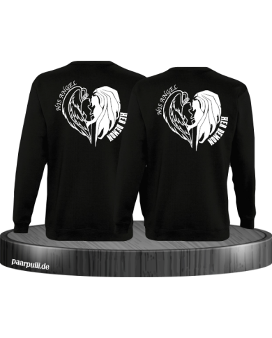 His Angel Her Demon Sweatshirt schwarz His Angel Her Demon Sweatshirt schwarz