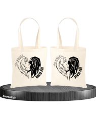 His Angel Her Demon Jutebeutel Set