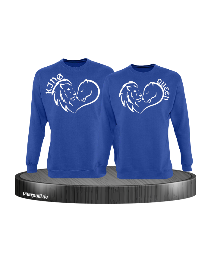 Lion King and Queen Herz Sweatshirt