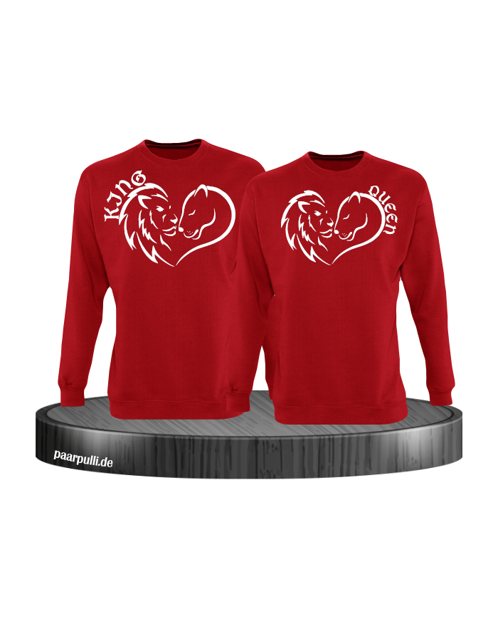 Lion King and Queen Herz Sweatshirt