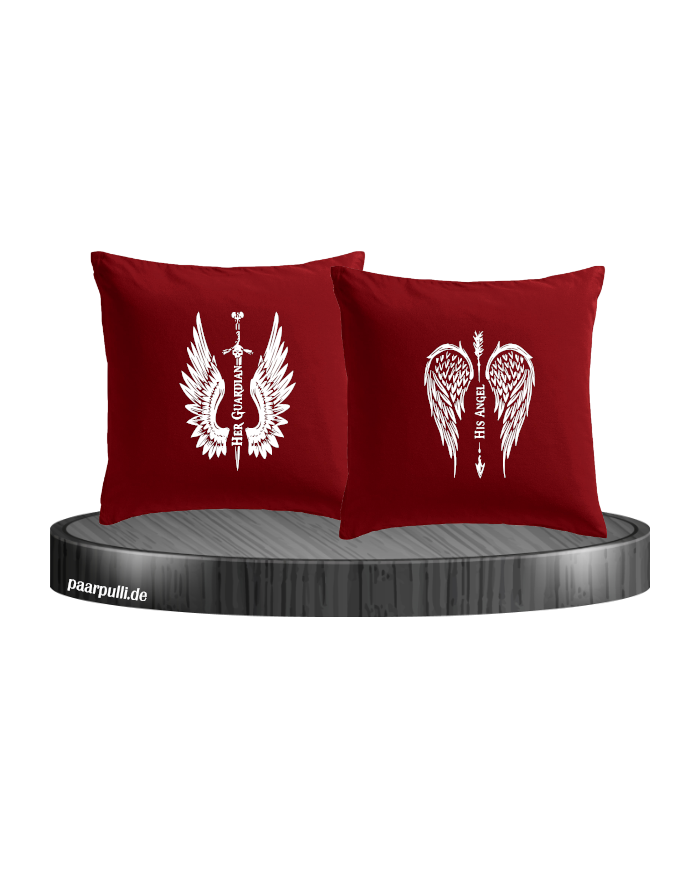 Her Guardian His Angel Kissenbezüge