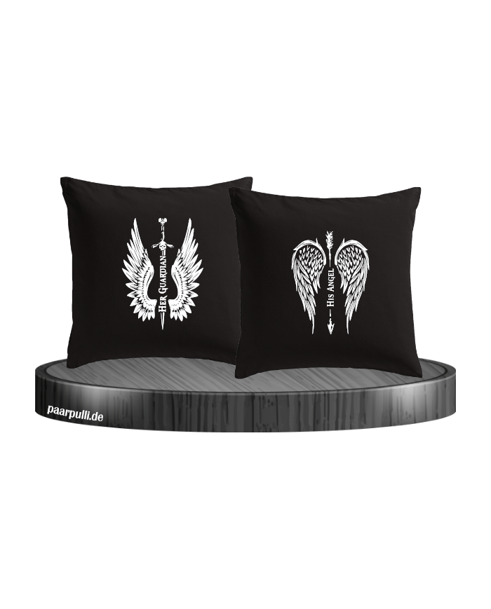 Her Guardian His Angel Kissenbezüge