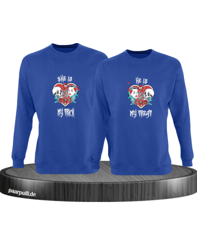 Trick or Treat Sweatshirt blau Trick or Treat Sweatshirt blau