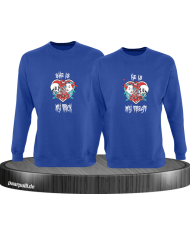 Trick or Treat Sweatshirt blau