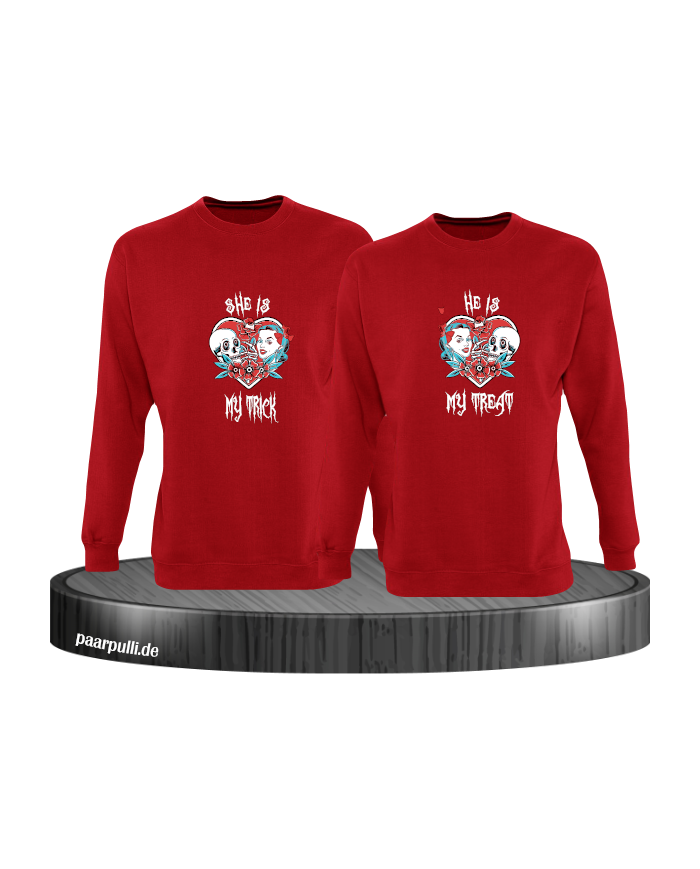 Trick or Treat Sweatshirt rot