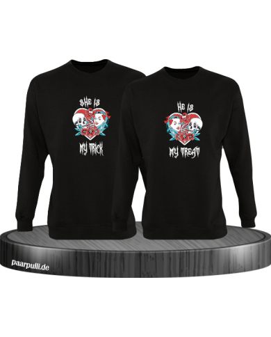 Trick or Treat Sweatshirt schwarz Trick or Treat Sweatshirt schwarz