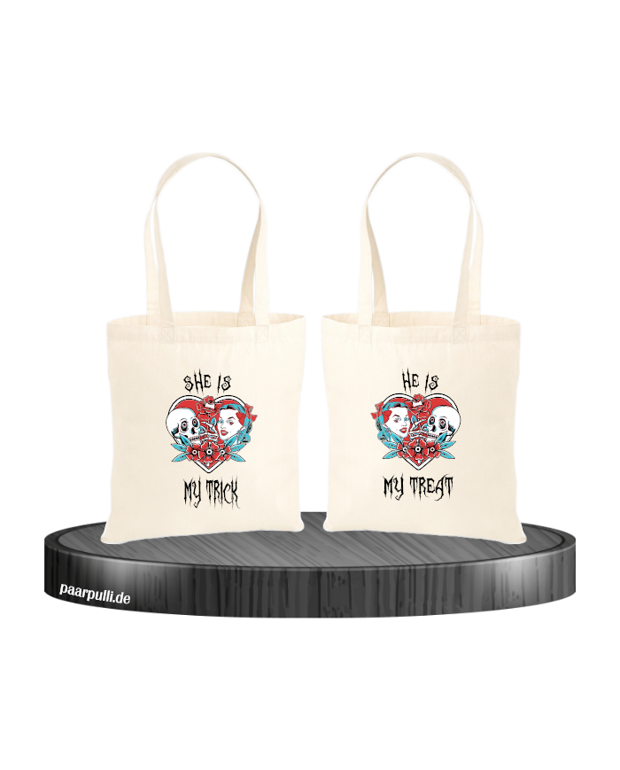 Trick or Treat Jutebeutel Set