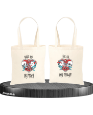 Trick or Treat Jutebeutel Set