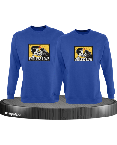 Endless Love Sweatshirt blau Endless Love Sweatshirt blau