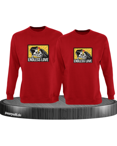 Endless Love Sweatshirt rot Endless Love Sweatshirt rot