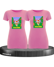 Better Together T-Shirt Set rosa