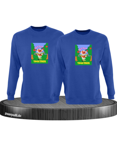 Better Together Sweatshirt blau Better Together Sweatshirt blau
