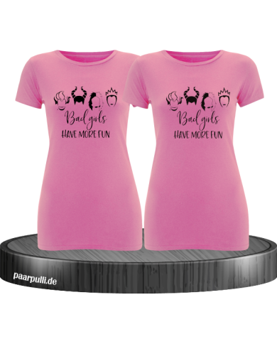 Bad Girls T-Shirt Set rosa Bad Girls T-Shirt Set rosa
