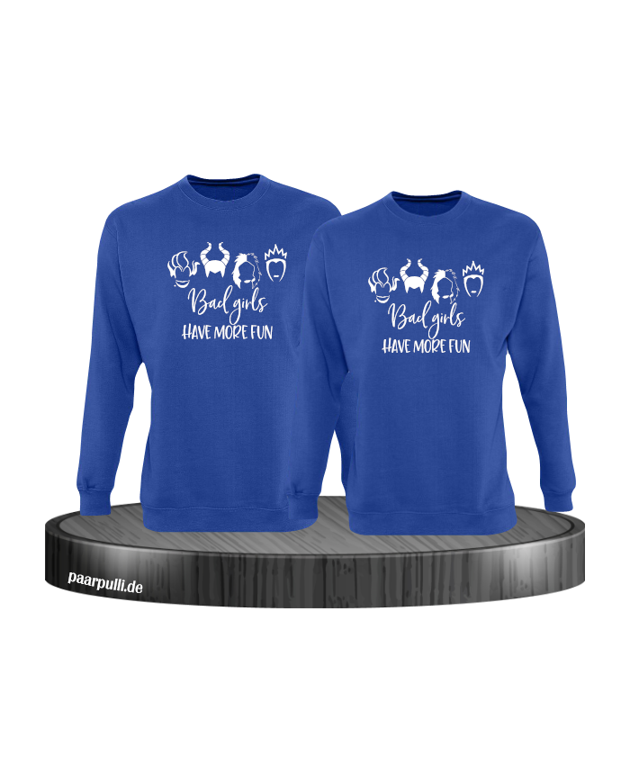 Bad Girls Sweatshirt blau