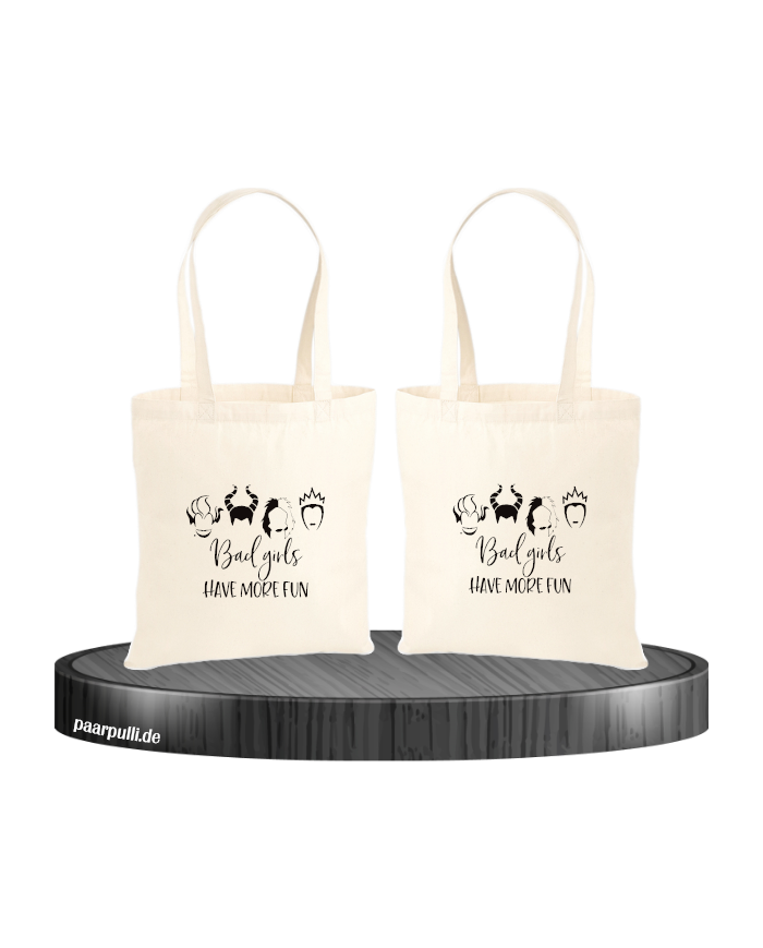 Bad Girls Jutebeutel Set
