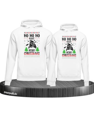 Berry Christmas Love Hoodie weiß Berry Christmas Love Hoodie weiß